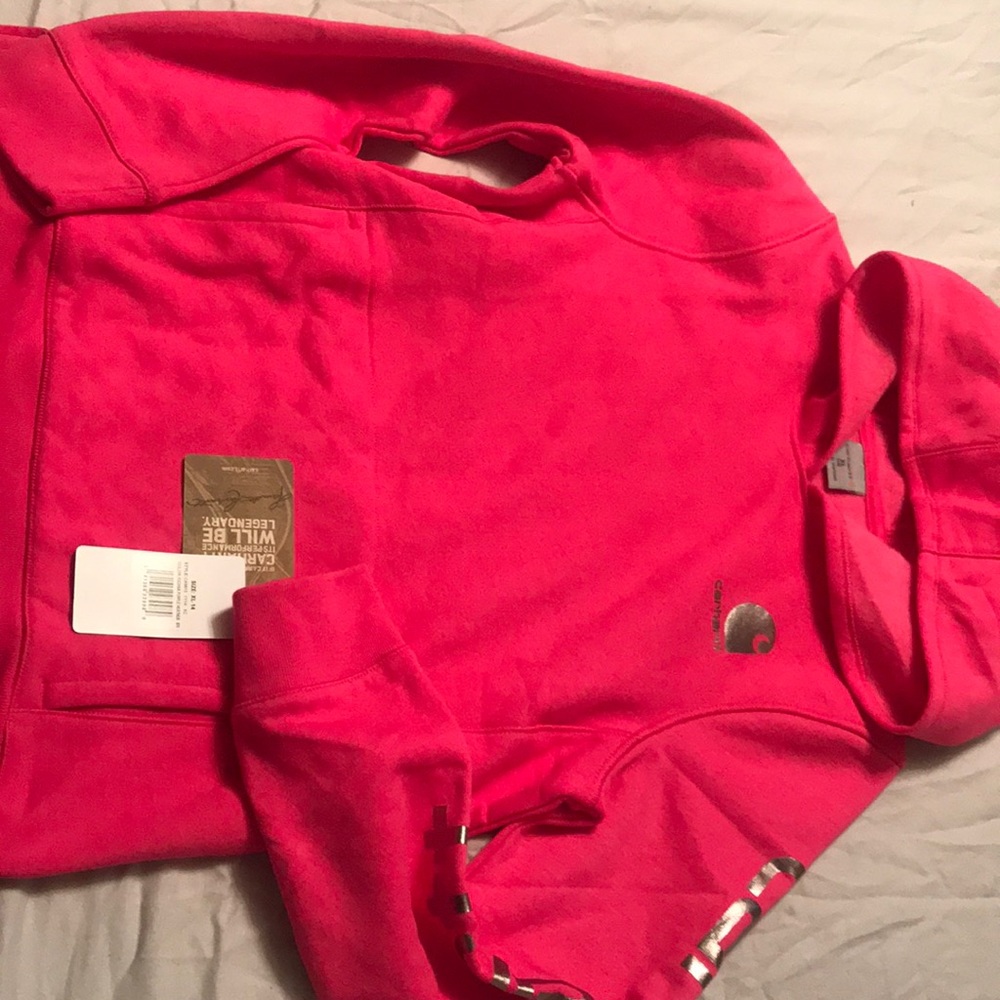Girls (not women) size XL ( 14) carhartt hoodie